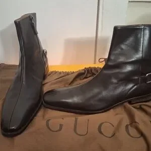 Gucci | Shoes | Gucci Mens Ankle Boots Mens Horsebit Tom 